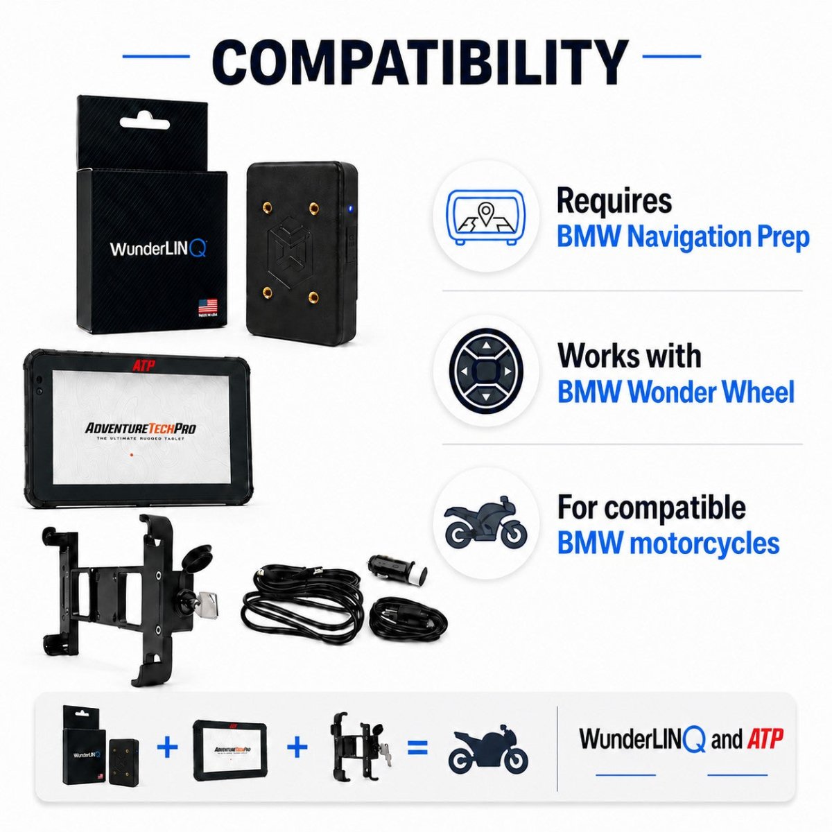 ATP BMW WunderLINQ Tablet Kit - AdventureTechPro