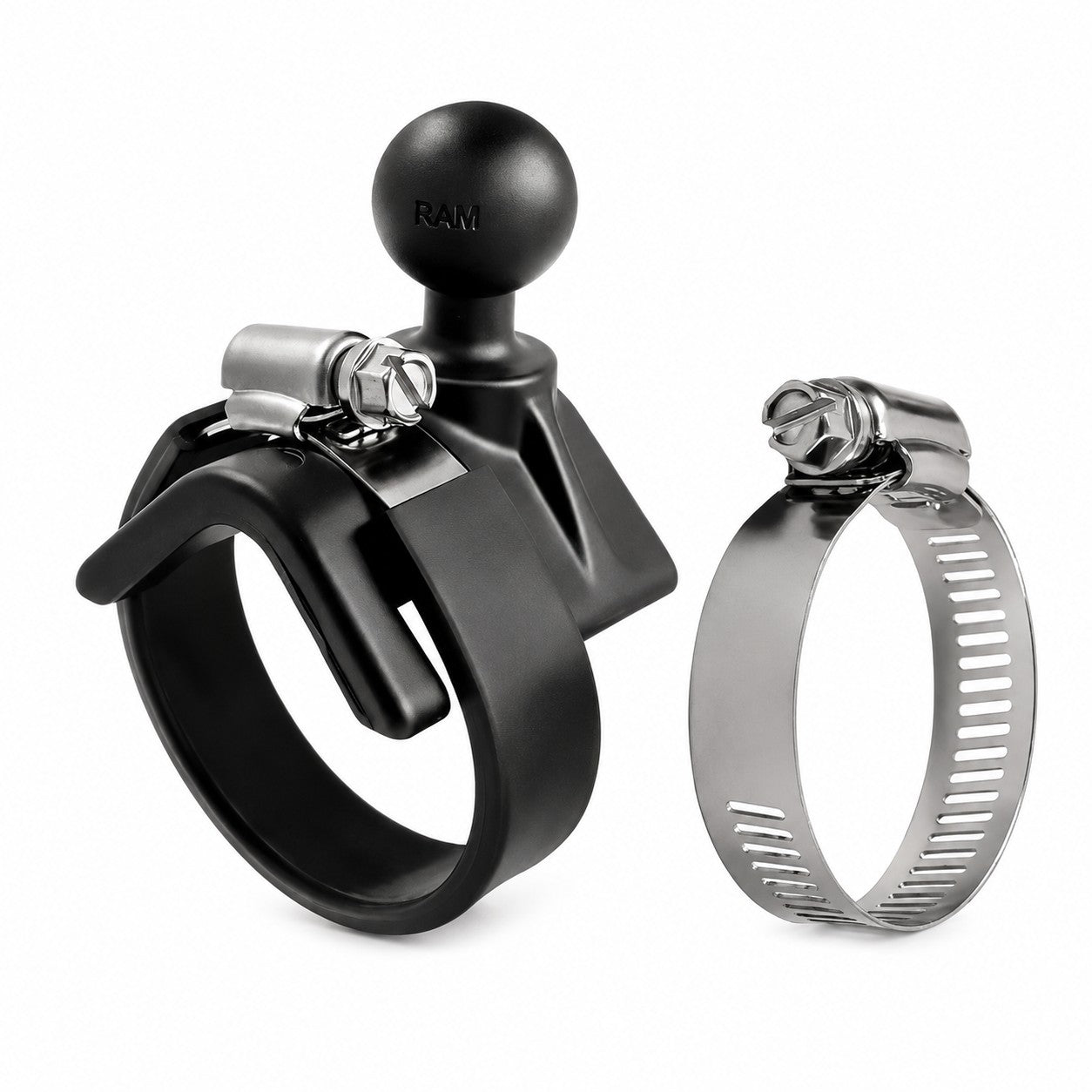 RAM Strap Hose Clamp Ball Base - AdventureTechPro
